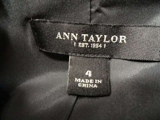 Ann Taylor Blazer Gray Size 4 SKU 000241-1