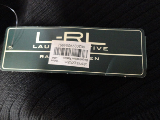 Ralph Lauren 60's (G) Top Black Size M NWT SKU 000291-12