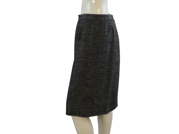 Saks Fifth Avenue Skirt Black & White Sz 14 SKU 000293-5