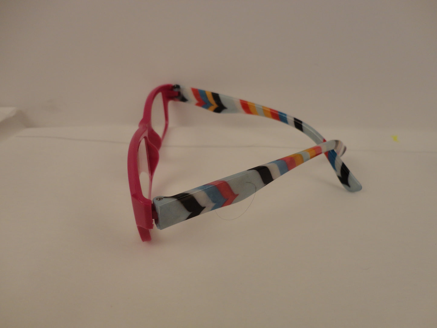 Readers Pink w/Multi Colored Stripes +2.00 NWT SKU 200-7