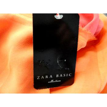 Zara Basic Top Orange and Pink Size S NWT SKU 000241-16