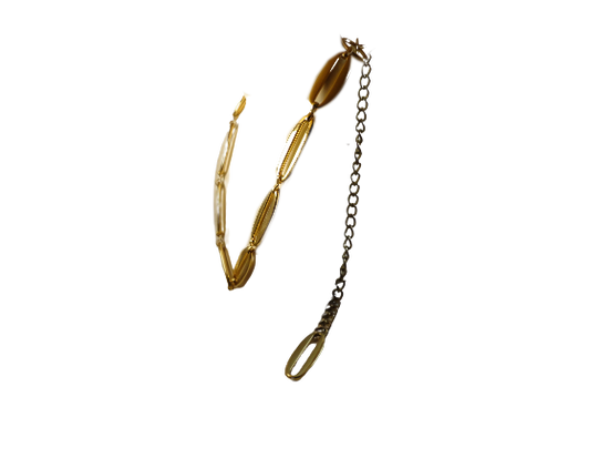 Necklace Gold Oblong Chain Links SKU 000304-16