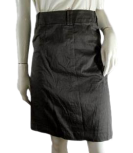 Zara Basic Skirt Brown Size S (SKU 000243-10)