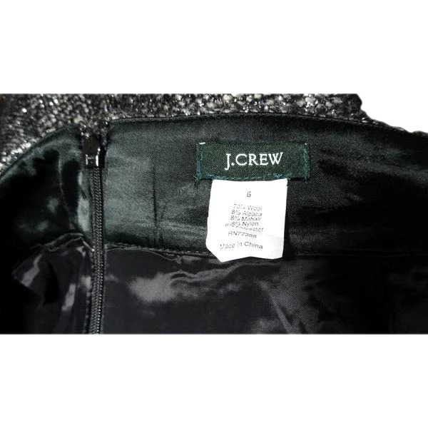 Load image into Gallery viewer, J. Crew Skirt Black Size 6 (SKU 000243-13)
