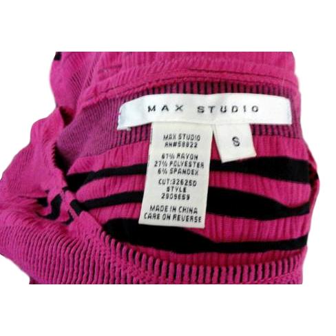Max Studio 70's Dress Hot Pink Size S (SKU 000246-1)
