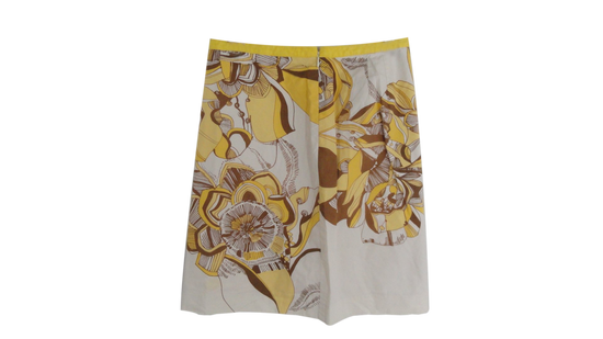 Load image into Gallery viewer, Ann Taylor Loft Skirt Cream Print Size 2P SKU 000246-3
