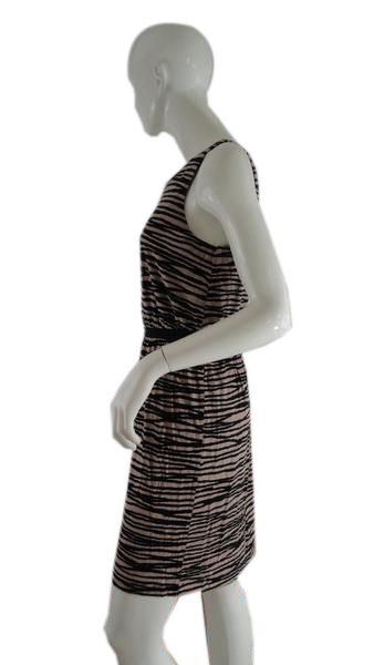 Ann Taylor Loft Dress Beige/Black Size M SKU 000246-2 Designers On A Dime Ann Taylor Loft Dress Beige/Black Size M SKU 000246-2 Designers On A Dime