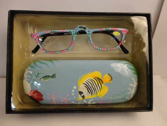 Readers Hand Painted Fish NWT/In Box SKU 150-29