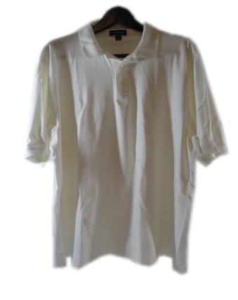 MEN Lands' End 70's Shirt White XL SKU 000158