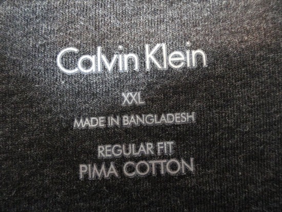 MEN Calvin Klein 60's  T-Shirt Black XXL NWT SKU 000158