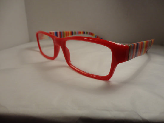 Readers Red Multi-colored Stripes on Stems (NWT) SKU 125-2