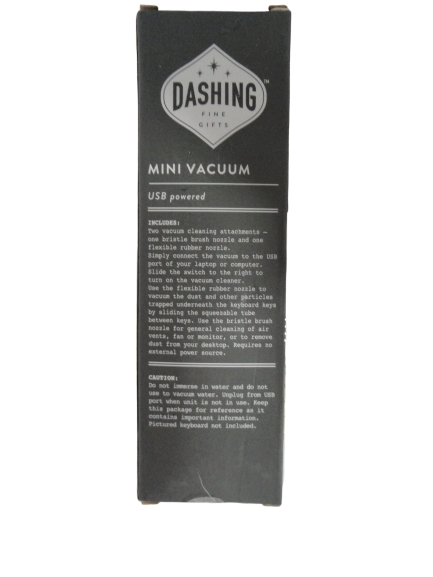 Dashing Mini Vacuum Black (SKU 000257-3)