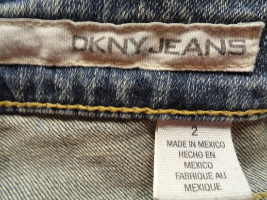 DKNY 70's Women's Jeans Blue Size 2 (SKU 000260-2)