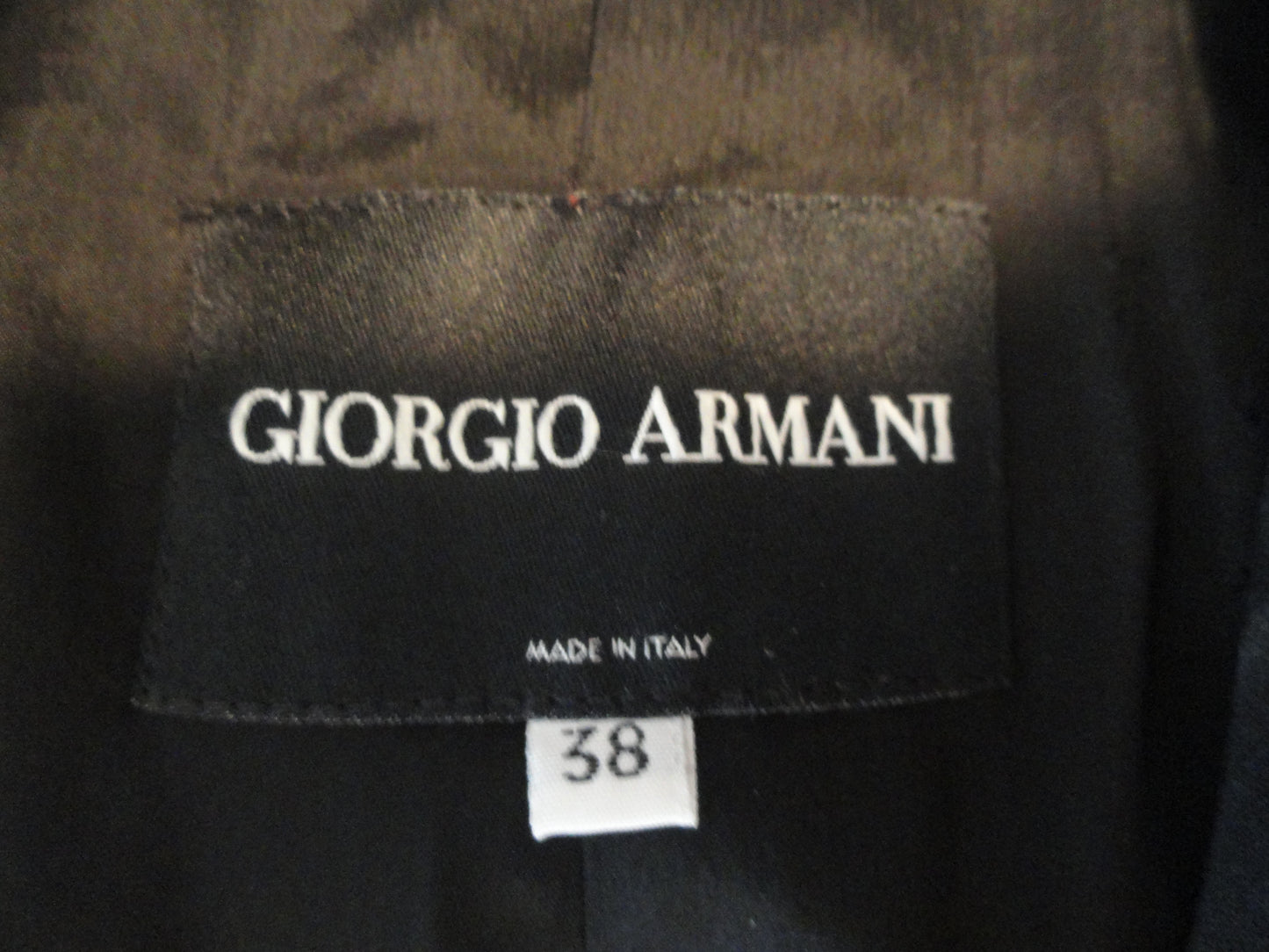 Giorgio Armani Blazer Black Size 38 (SKU 000259-1)
