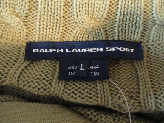 Ralph Lauren Sport Sweater Military Olive Size L SKU 000247-3