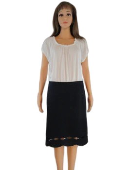 Talbots Skirt Black Size 6 SKU 000005