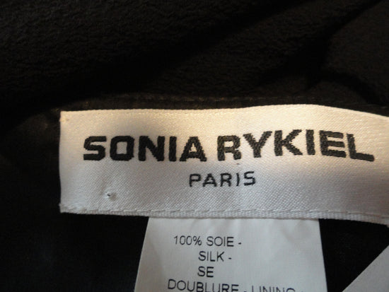 Sonia Rykiel Dress Black Size 12 NWT SKU 000068