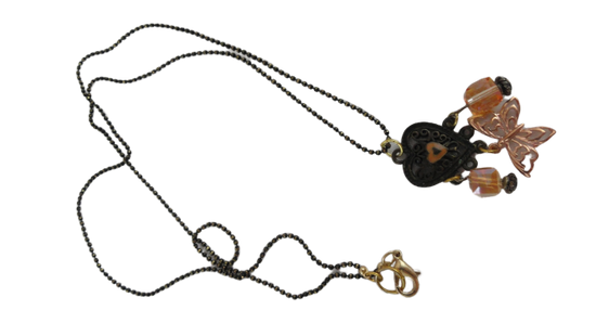 Necklace Heart with Charms (SKU 004001-1)