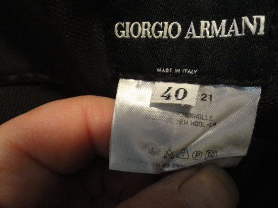 Giorgio Armani Pants Brown Size 40 (SKU 000265-3)