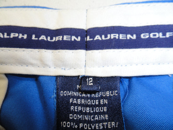 Ralph Lauren Golf 80's Shorts Blue Size 12 (NWOT) (SKU 000262-2)