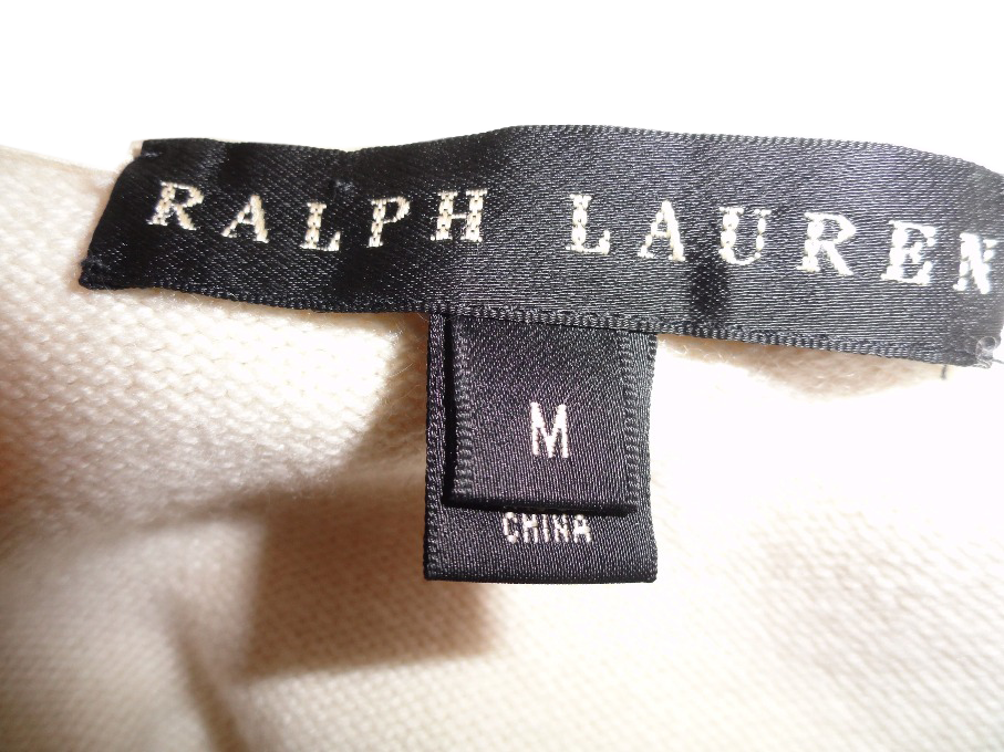 Ralph Lauren Black Label Off White Cashmere Blazer Size M (SKU 000262-5)