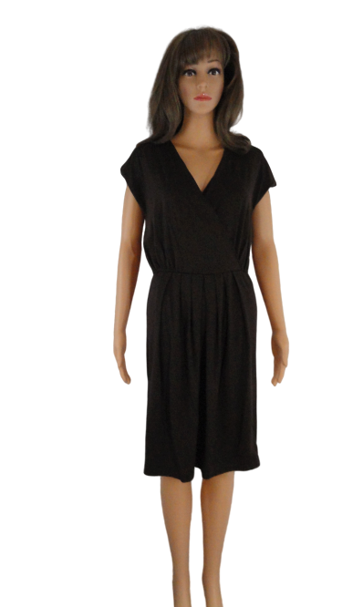 DNKY 80's Brown Knit Dress Size S SKU 000064