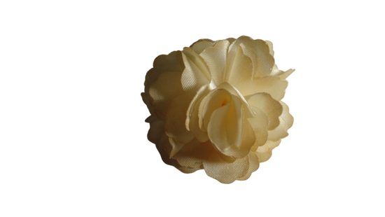Ring Flower Gold Tinged Ivory (SKU 004000-33)