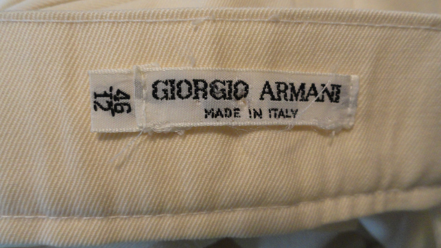 Giorgio Armani Pants Tan Size 46 (12) (SKU 000259-5)