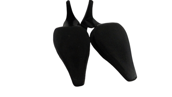 Escada Shoes Black & Cream Slides Leather Size 7 SKU 000192-9