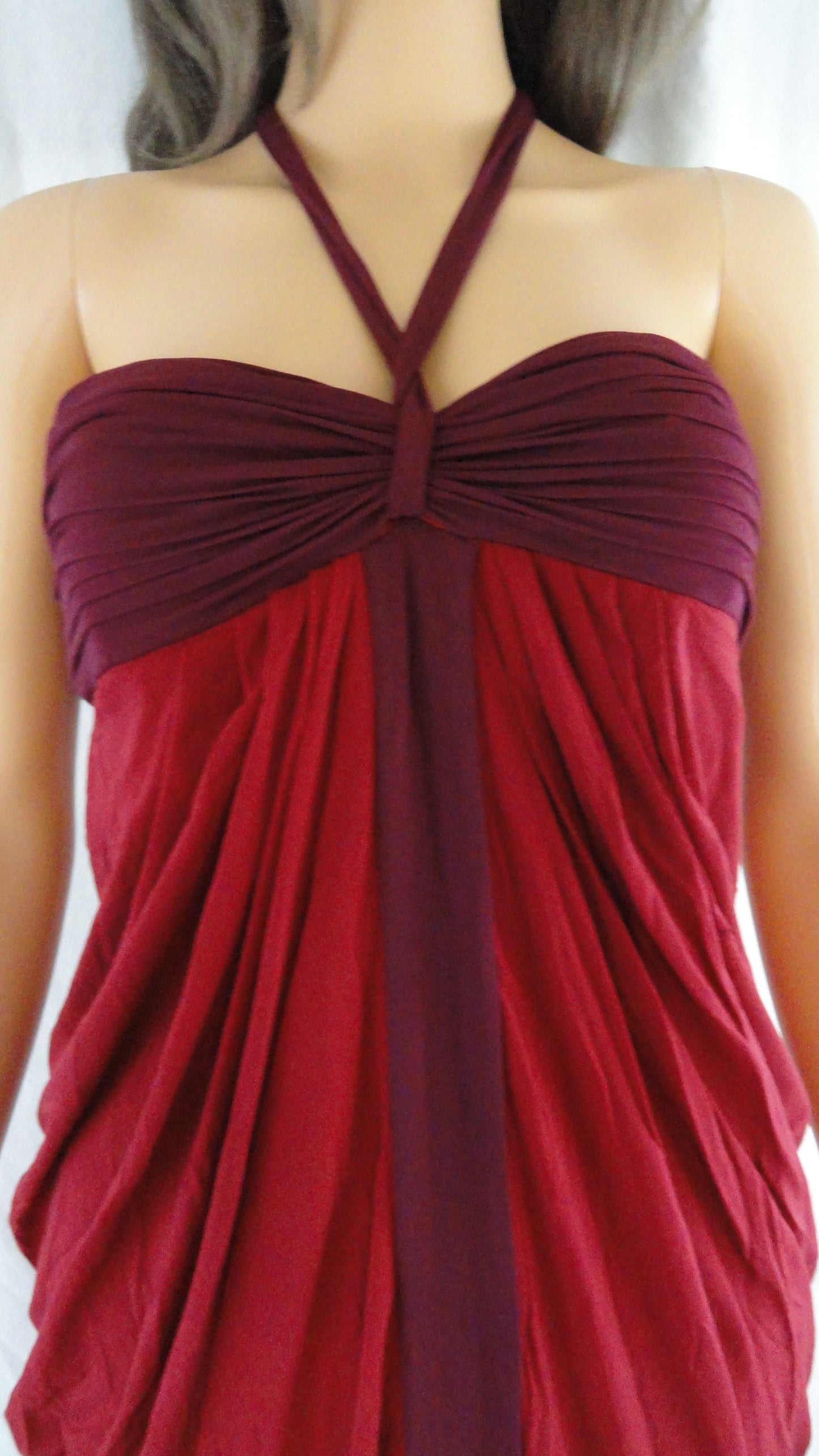 BCBG MAXZARIA 80's Red Strapless Dress Size XXS SKU 000089 Designers On A Dime BCBG MAXZARIA 80's Red Strapless Dress Size XXS SKU 000089 Designers On A Dime