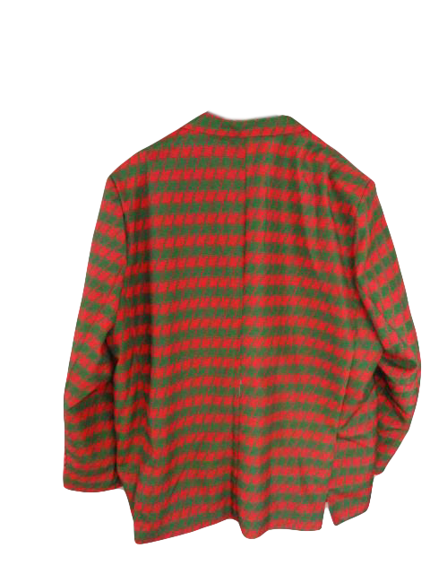 Men's Dec. 25th 80's Jacket Checkered Size XXL SKU 000165