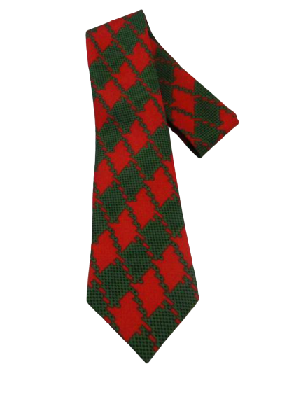 Men's Dec. 25th Checkered Tie SKU 000165