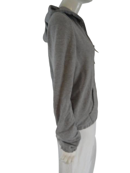 Anne Klein Jacket With Hood Gray Size M (SKU 000246-14)