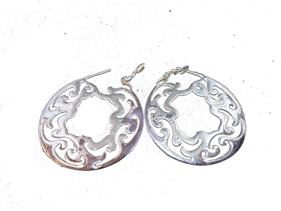 Earrings Pierced Silver (SKU 000163-31)