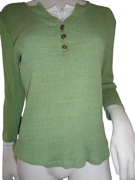 Liz Claiborne Top Green Size XL (SKU 000268-2)