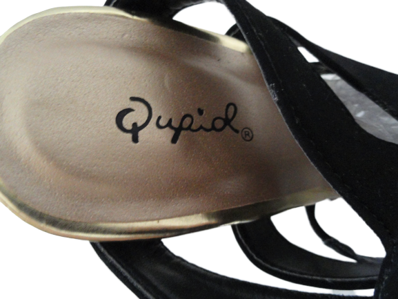 Qupid Stiletto Heels Black Size 10 NWT (SKU 000270-6)