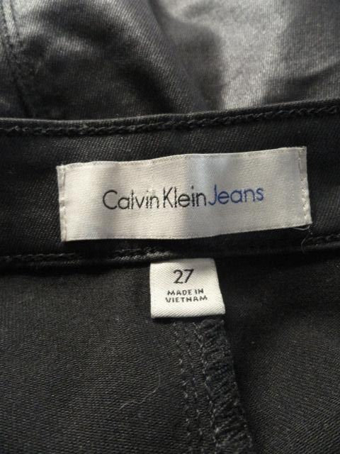 Load image into Gallery viewer, Calvin Klein 60&amp;#39;s Skirt Black Stretch Size 27 (SKU 000271-22)
