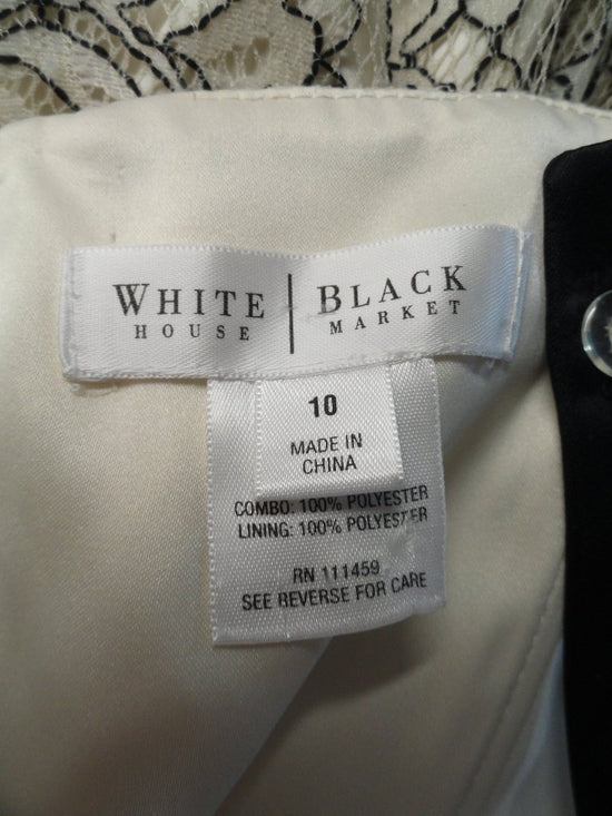White House Black Market Dress Size 10 SKU 000123