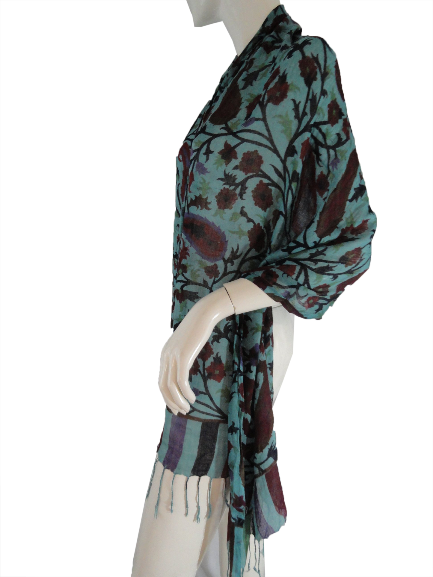 Load image into Gallery viewer, Scarf Pareo Turquoise (SKU 000100)
