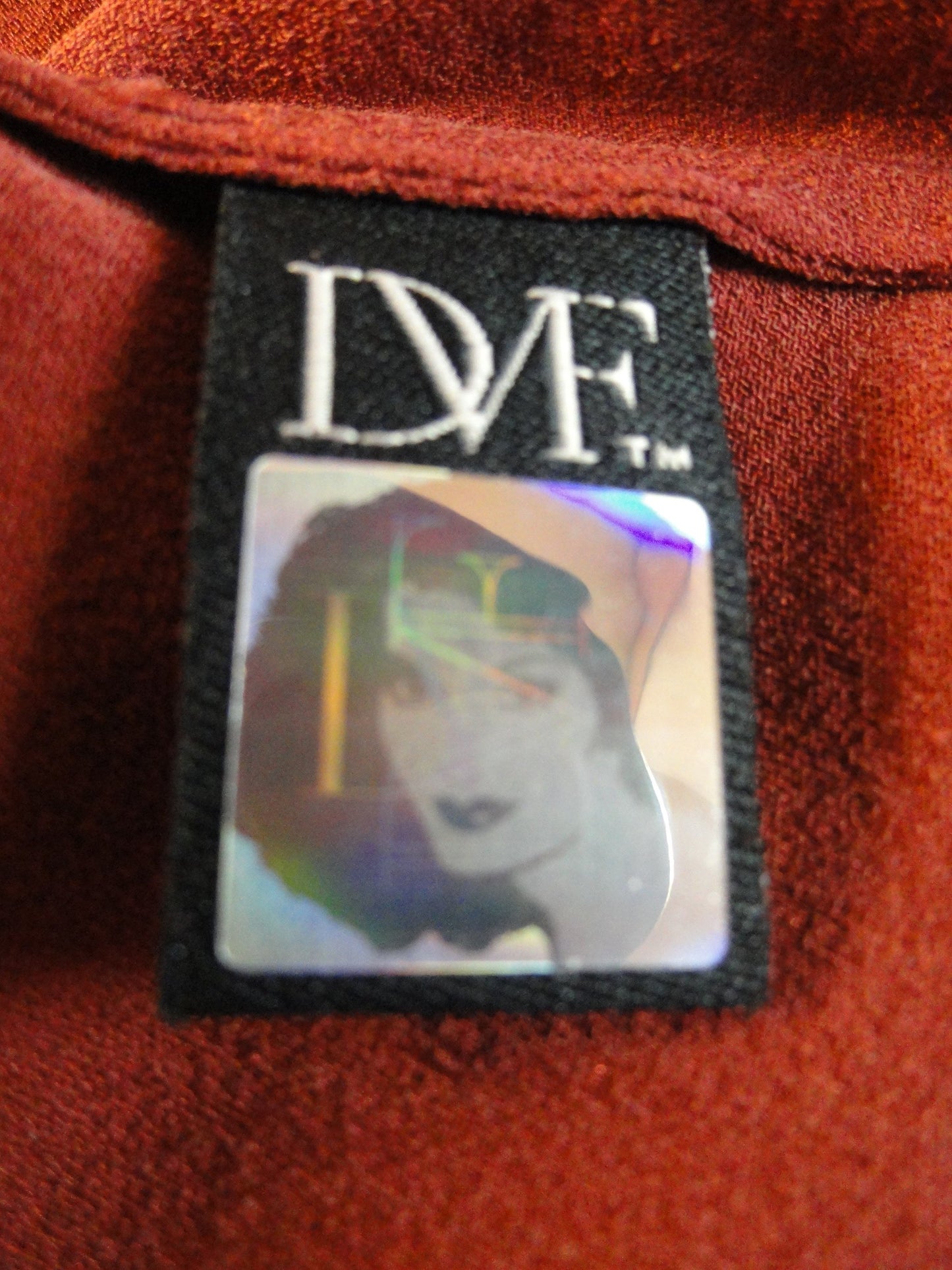 Diane Von Furstenberg Dress Chili Sz S (SKU 000003)