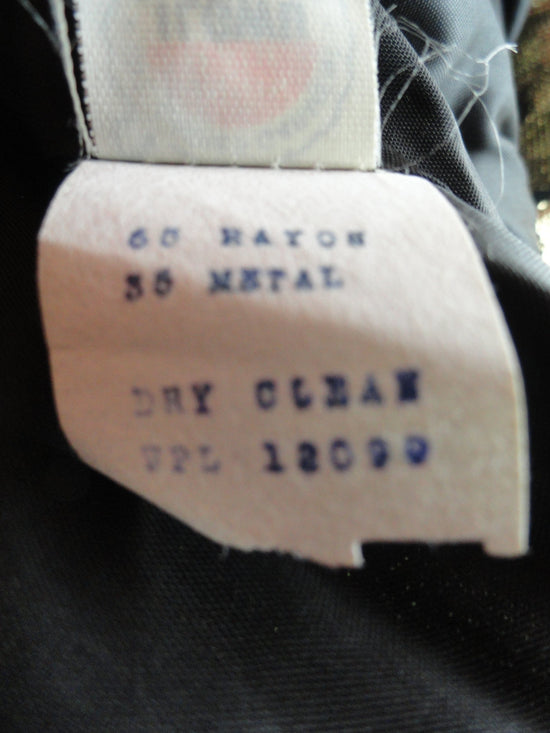 Neiman Marcus 80's Gold Metallic Blazer Size 12 SKU 000010