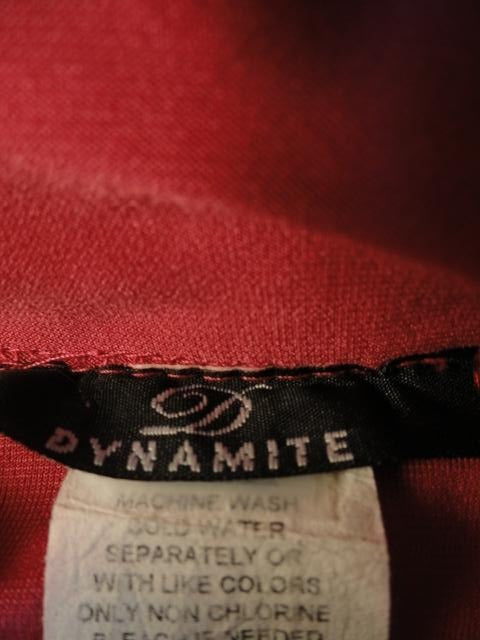 Dynamite 90's Tube Top  Hot Pink Size Large SKU 000023