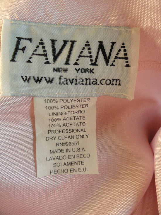 Faviana 90's Maxi Skirt Pink Size S SKU 000026