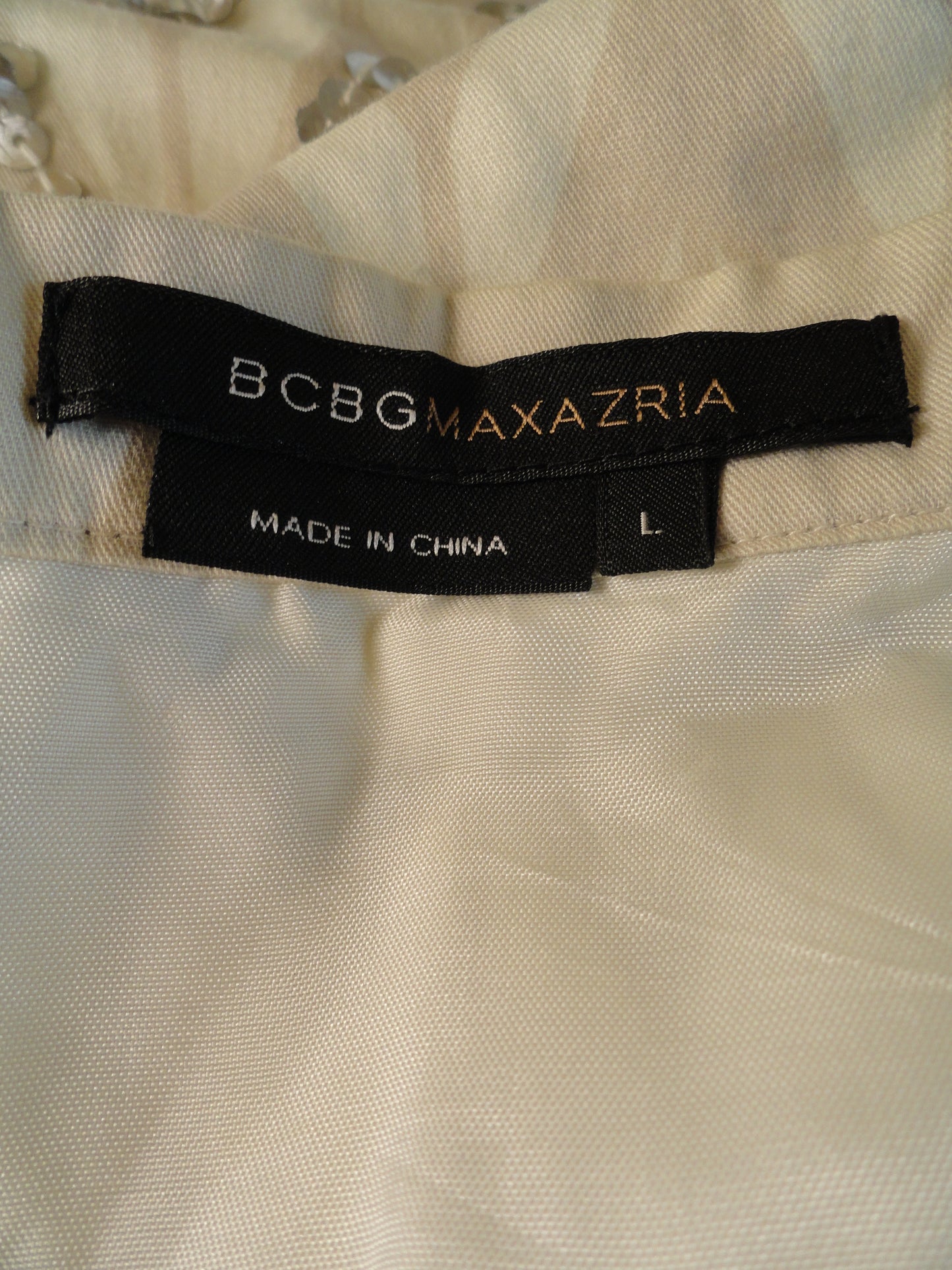 BCBG Maxazria 80's Sequin Skirt Size L SKU 000026