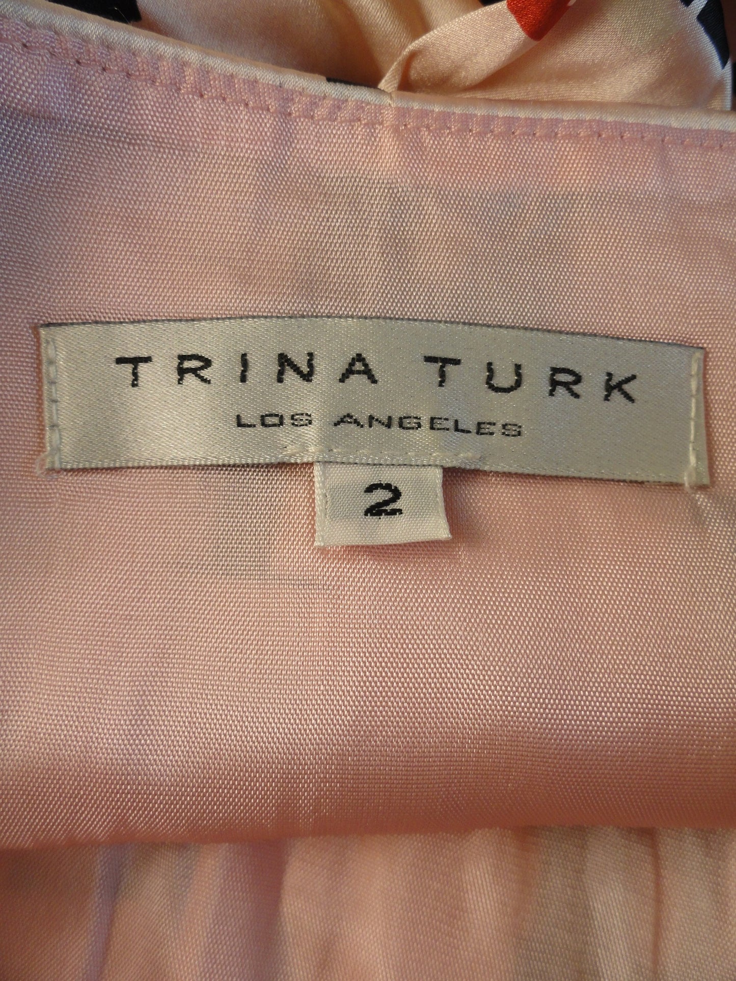 Load image into Gallery viewer, Trina Turk 80&amp;#39;s Petites Style Skirt  Pink Sz 2P SKU 000202
