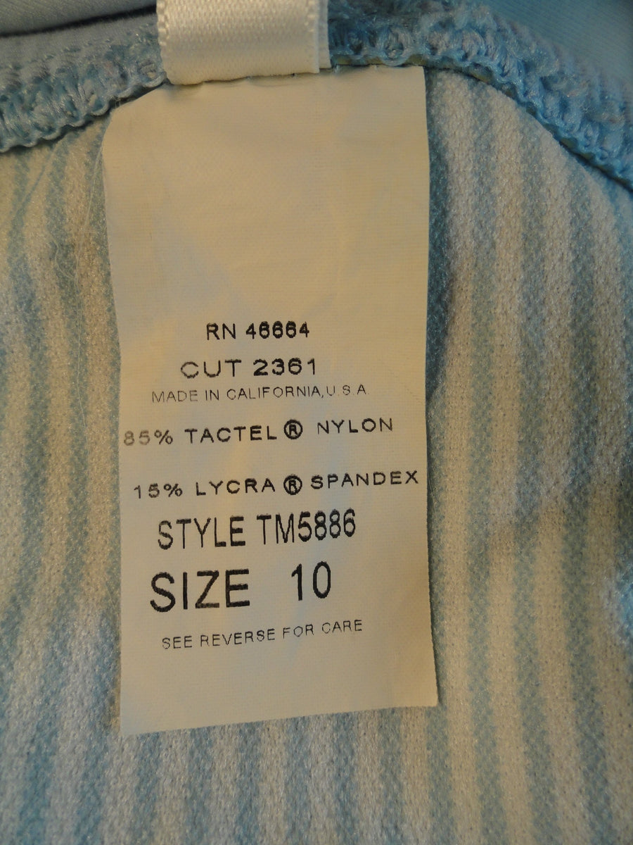 Tommy Hilfiger 70's Swim Suit Bottom Baby Blue Size 10 SKU 000028 ...