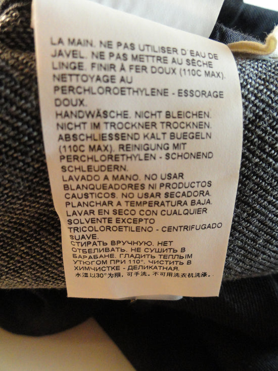 Marni Skirt Midi Black A-Line Size 38 SKU 000028