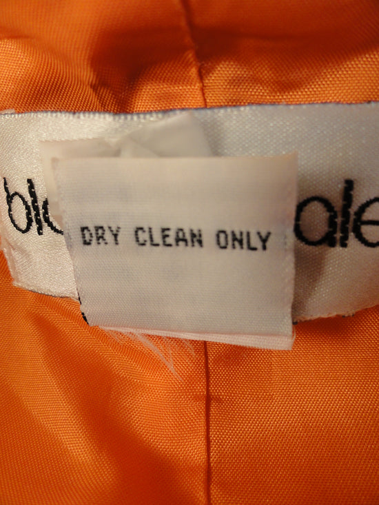 Bloomingdale's Jacket Orange Size 6 SKU 000033