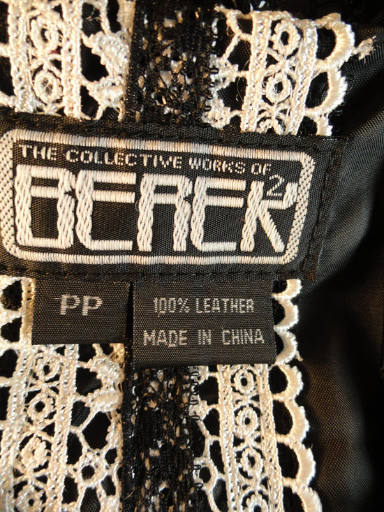 Berek Jacket Black Leather Size PP SKU 000039