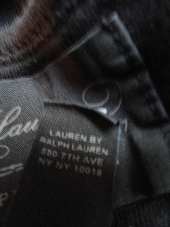Ralph Lauren Top Long Sleeve Size Large (Black) SKU 000029